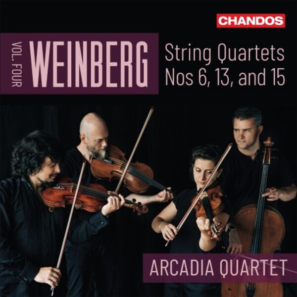 Review of WEINBERG String Quartets Vol 4 (Arcadia Quartet)