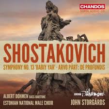 CHSA5335. SHOSTAKOVICH Symphony No 13 PÄRT De profundis (Storgårds)