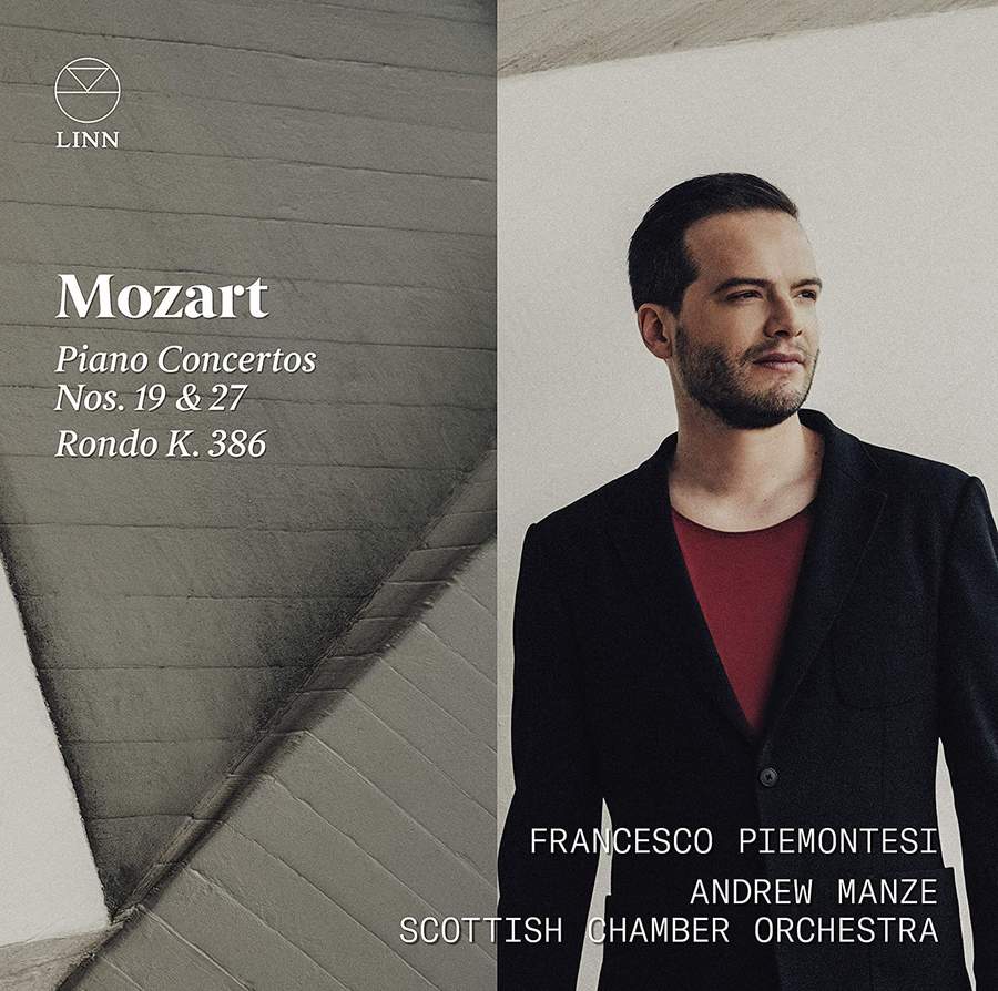 Review of MOZART Piano Concertos Nos 19 & 27 (Francesco Piemontesi)