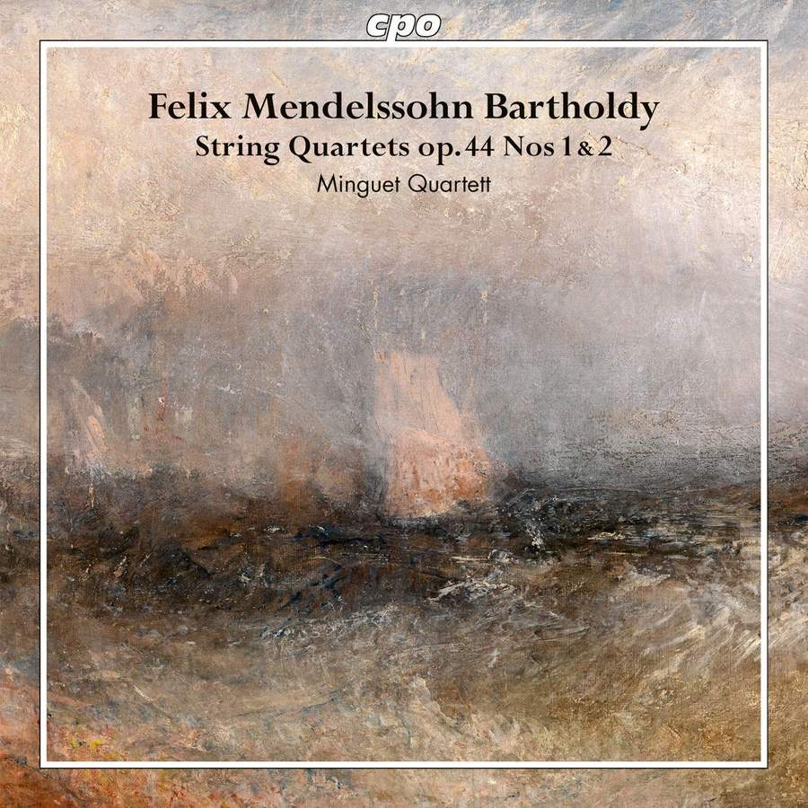 CPO555 086-2. MENDELSSOHN String Quartets, Op 44 (Minguet Quartet)