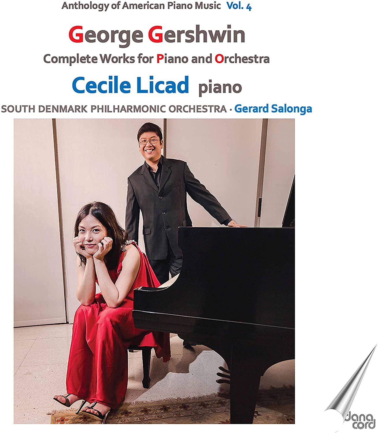 DACOCD869. GERSHWIN Complete works for Piano and Orchestra (Cecile Licad)