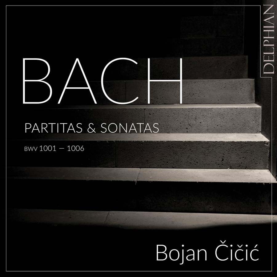 DCD34300. JS BACH Solo Violin Sonatas and Partitas (Bojan Čičić)