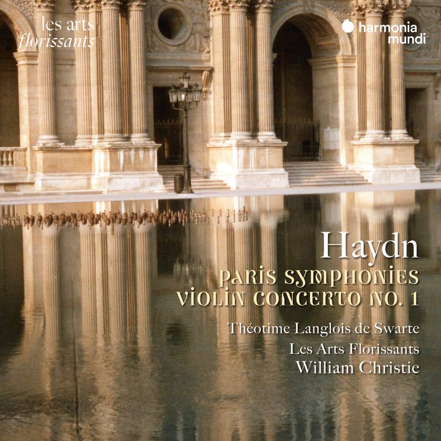 HAF890 5371-2. HAYDN Paris Symphonies. Violin Concerto No 1 (Théotime Langlois de Swarte)