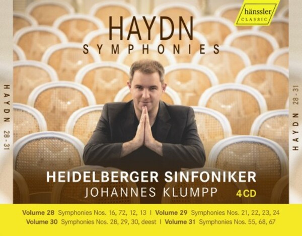HC23081. HAYDN Symphonies Vols 28-31 (Klumpp)