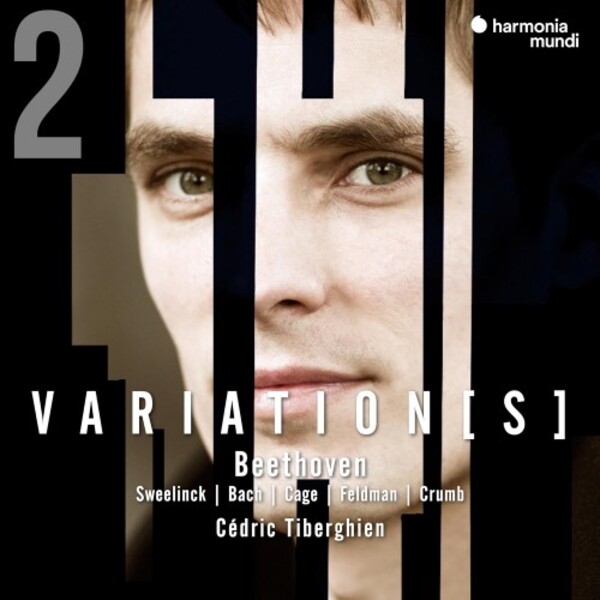 HMM90 2435-36. BEETHOVEN Complete Variations for Piano, Vol 2 ( Cédric Tiberghien)