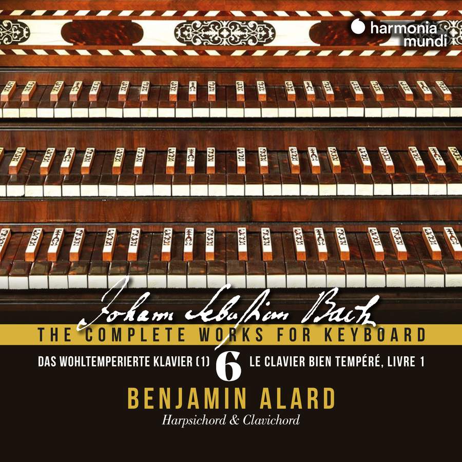 Review of JS BACH The Complete Works For Keyboard, Vol. 6 (Benjamin Alard)