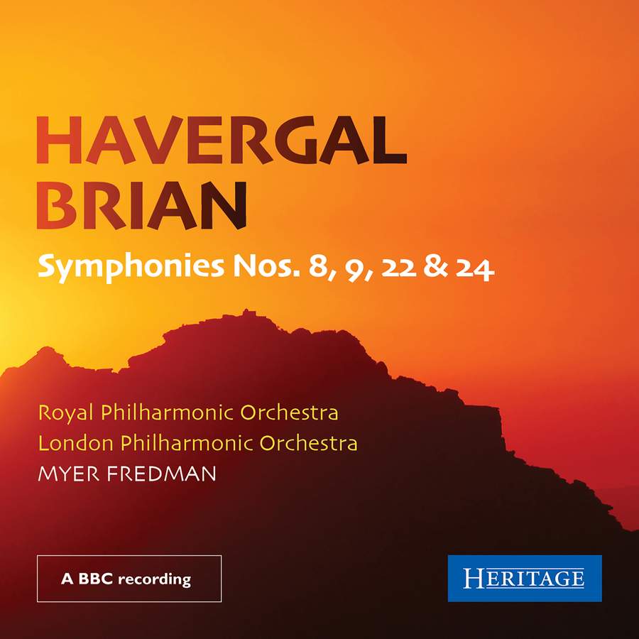 Review of BRIAN Symphonies Nos 8, 9, 22 & 24 (Fredman)