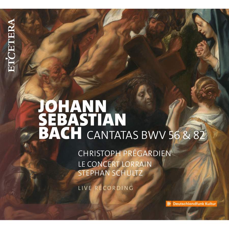 Review of JS BACH Cantatas 56 & 82