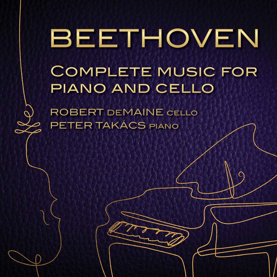 LM233. BEETHOVEN Complete Music for Piano and Cello (Robert deMaine)