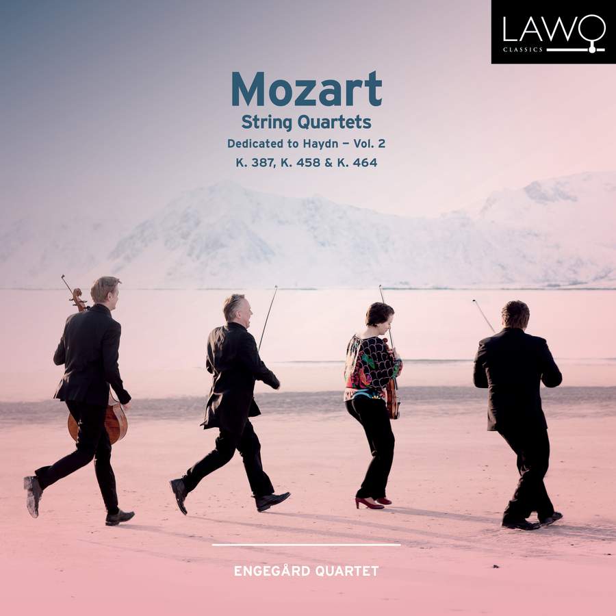 LWC1219. MOZART String Quartets – Dedicated To Haydn, Vol 2 (Engegård Quartet)