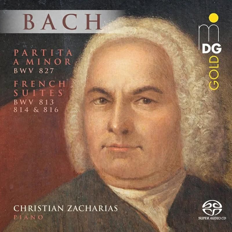 Review of JS BACH Partita BWV827. French Suites Bwv 813, 814 & 816 (Christian Zacharias)