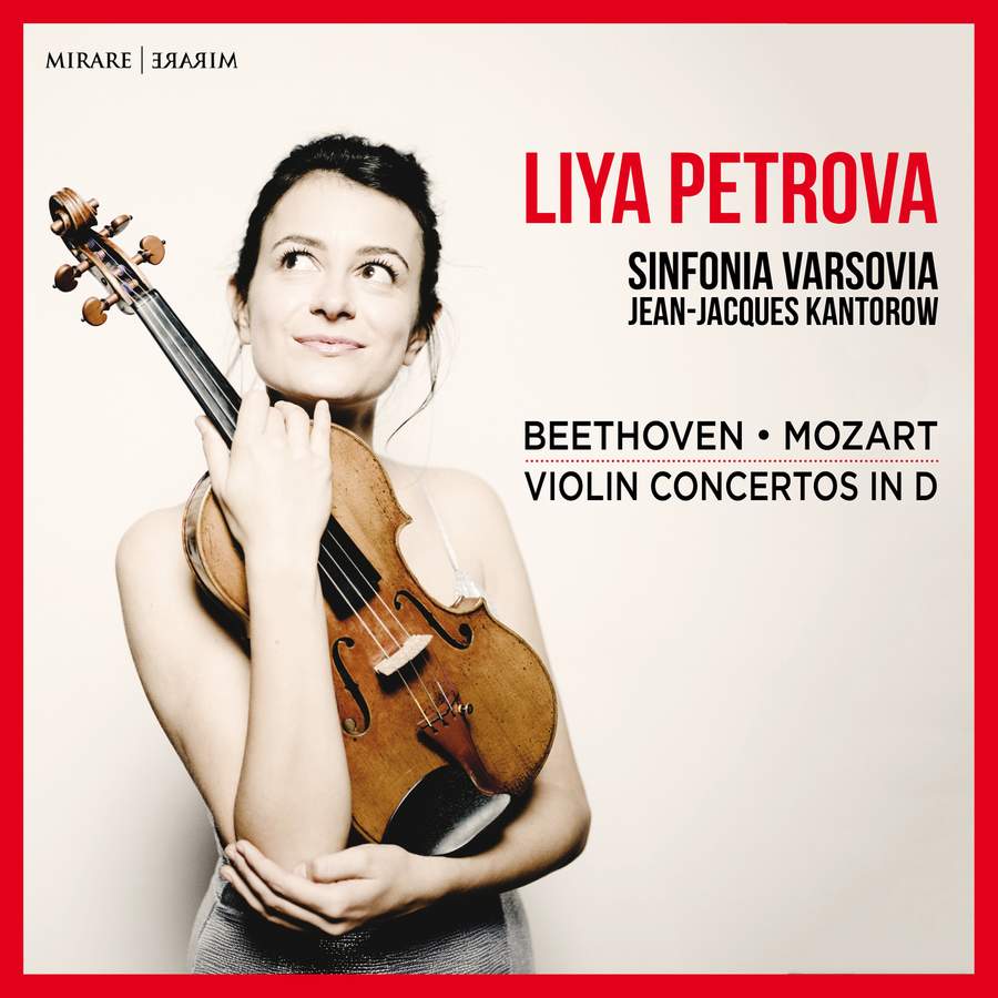 MIR552. BEETHOVEN; MOZART Violin Concertos (Liya Petrova)