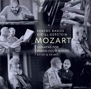 MYR029. MOZART Sonatas For Piano Four Hands (Rados & Gerstein)