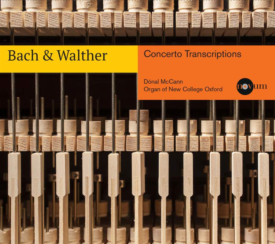 Review of JS BACH; WALTHER Concerto Transcriptions (Dónal McCann)