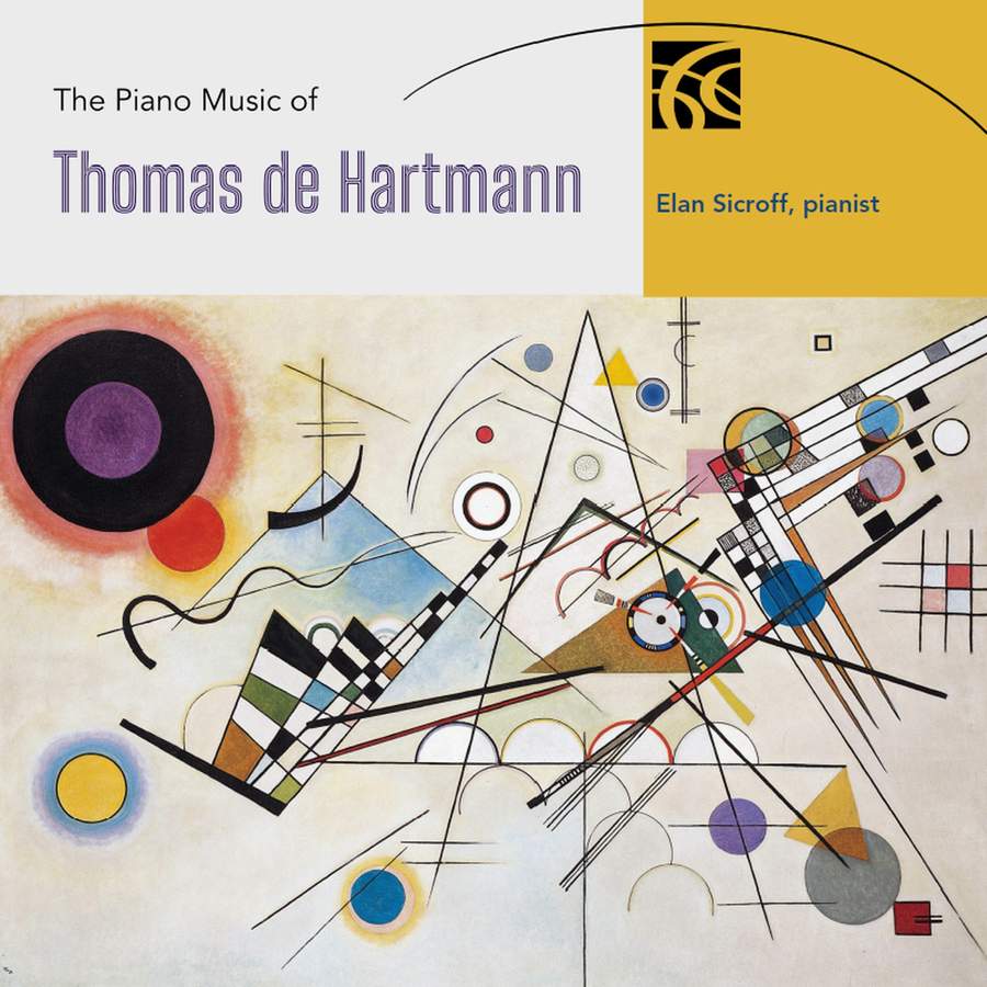 NI6409. The Piano Music of Thomas de Hartmann (Elan Sicroff)