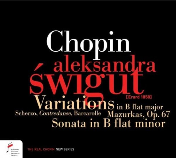 NIFCCD095. CHOPIN Variations in B-Flat Major. Sonata in B-Flat Minor (Aleksandra Swigut)