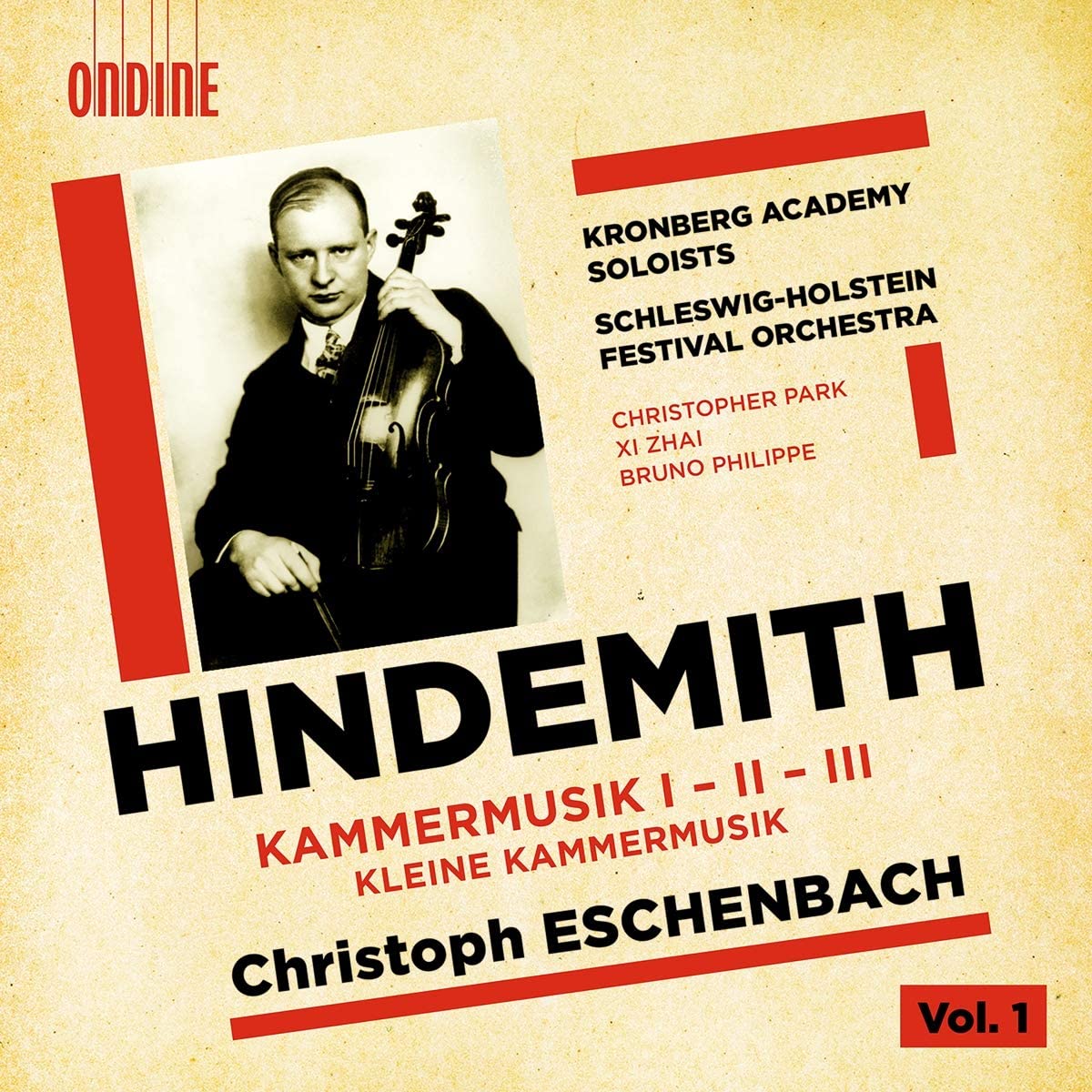 Review of HINDEMITH Kammermusic I-III. Kleine Kammermusik