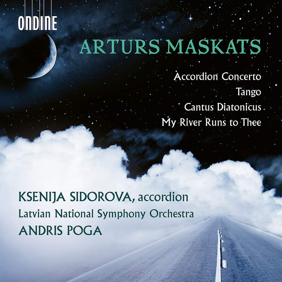 Review of MASKATS Accordion Concerto. Tango. Cantus Diatonicus; My River Runs To Thee