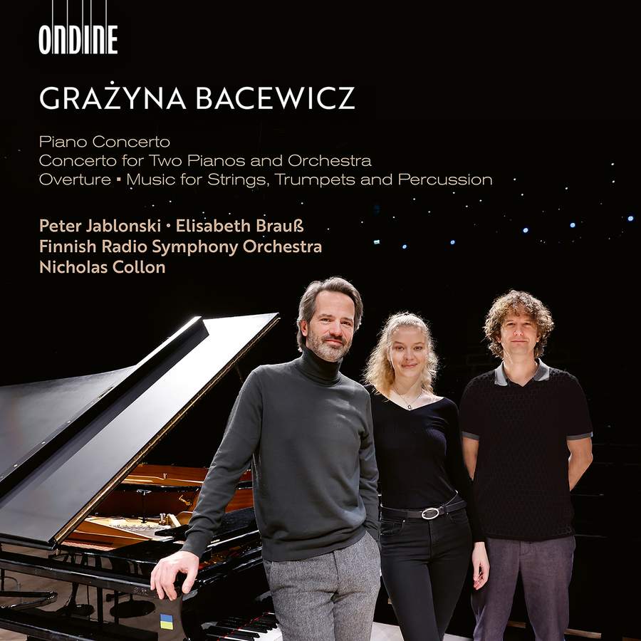 ODE1427-2. BACEWICZ Piano Concertos (Peter Jablonski, Elisabeth Brauß)