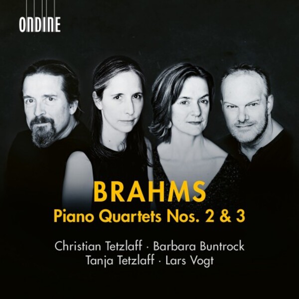 ODE1448-2D. BRAHMS Piano Quartets Nos 2 & 3