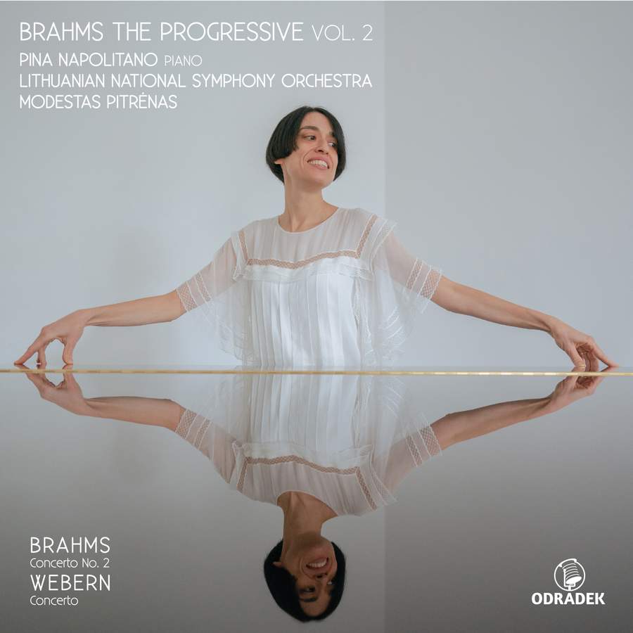 Review of BRAHMS Piano Concerto No 2 WEBERN Concerto Op 24 (Pina Napolitano)