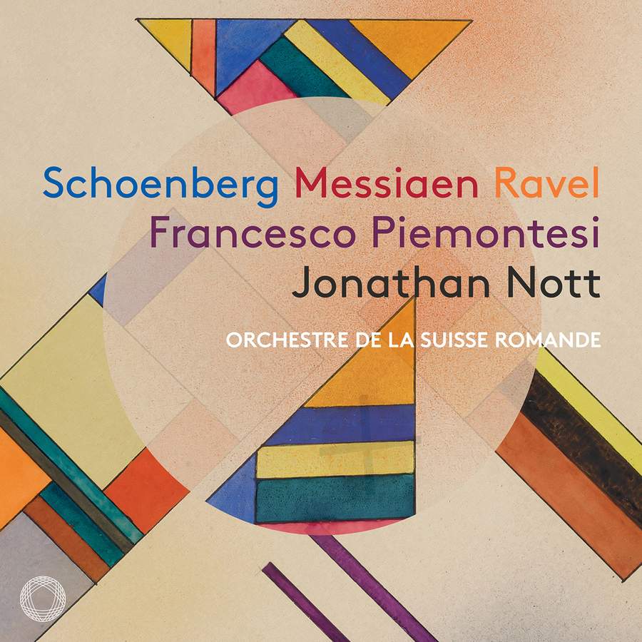 Review of MESSIAEN Oiseaux Exotiques RAVEL Piano Concerto SCHOENBERG Piano Concerto (Francesco Piemontesi)