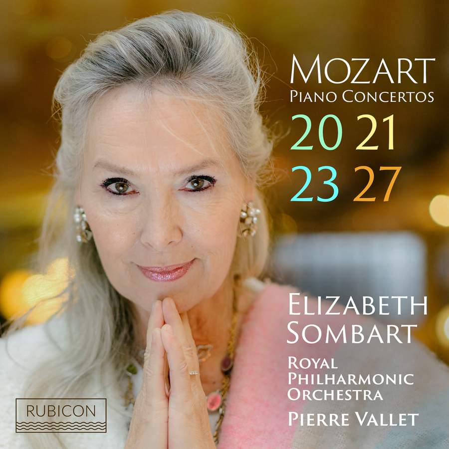 RCD1109. MOZART Piano Concertos Nos 20, 21, 23 & 27 (Elizabeth Sombart)