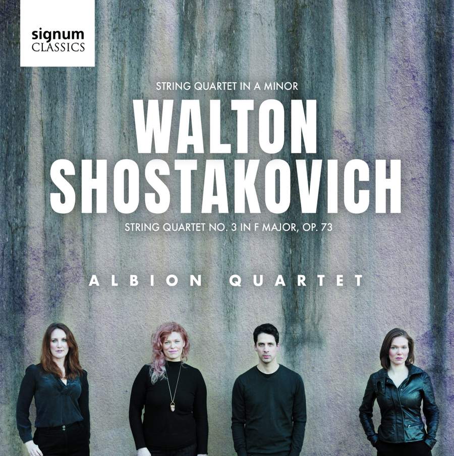 SIGCD727. SHOSTAKOVICH String Quartet No 3 WALTON String Quartet in A minor
