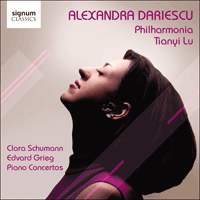 Review of GRIEG; C SCHUMANN Piano Concertos (Alexandra Dariescu)