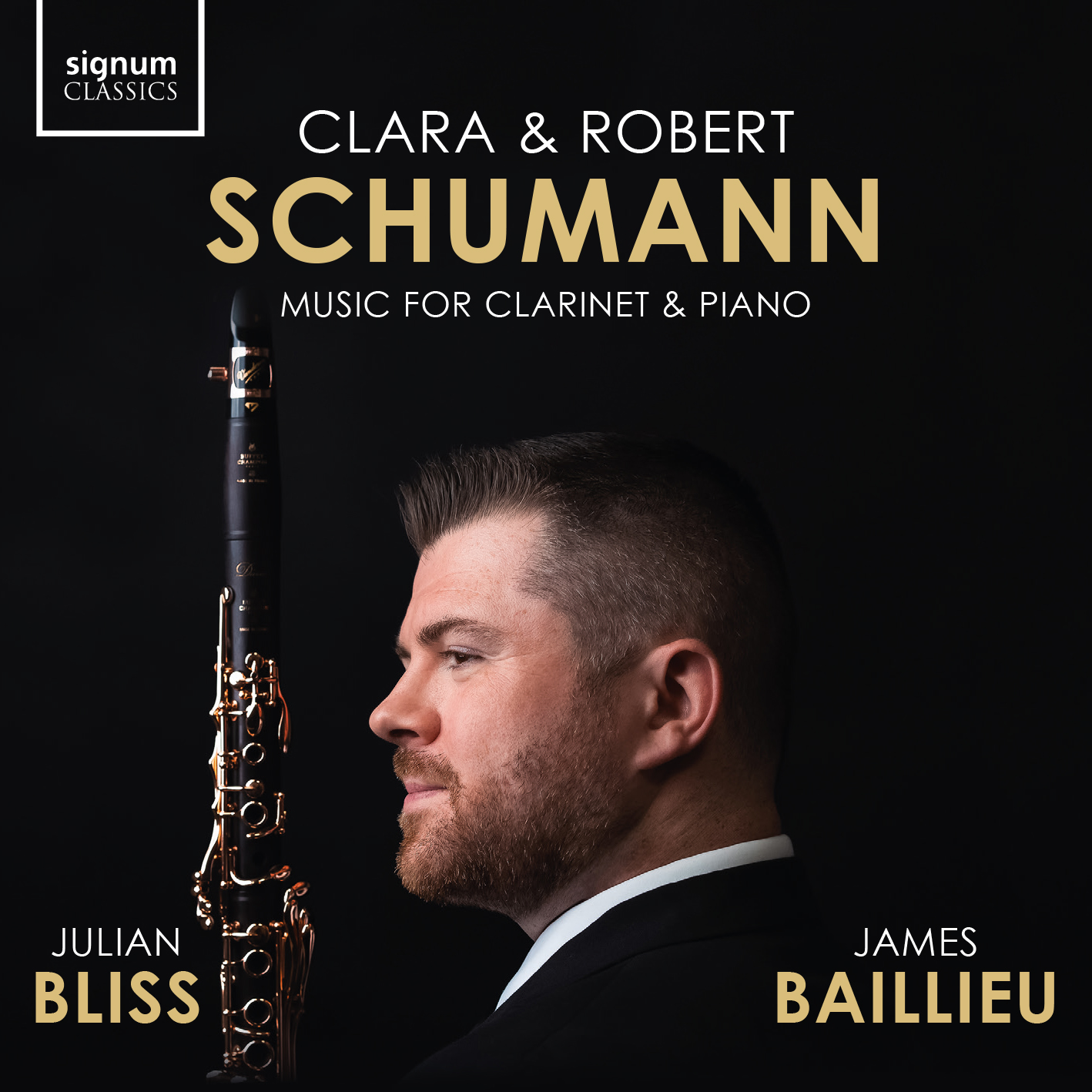 SIGCD888. C & R SCHUMANN Music for Clarinet and Piano (Julian Bliss)