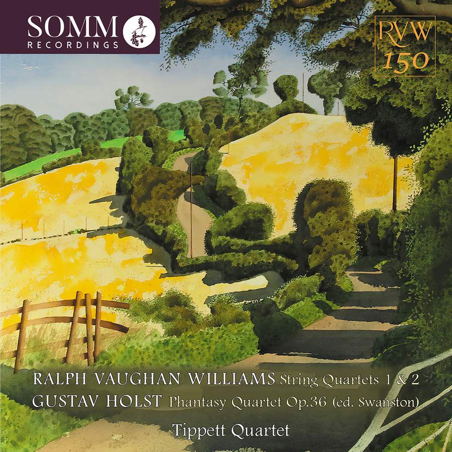 Review of HOLST; VAUGHAN WILLIAMS String Quartets (Tippett Quartet)