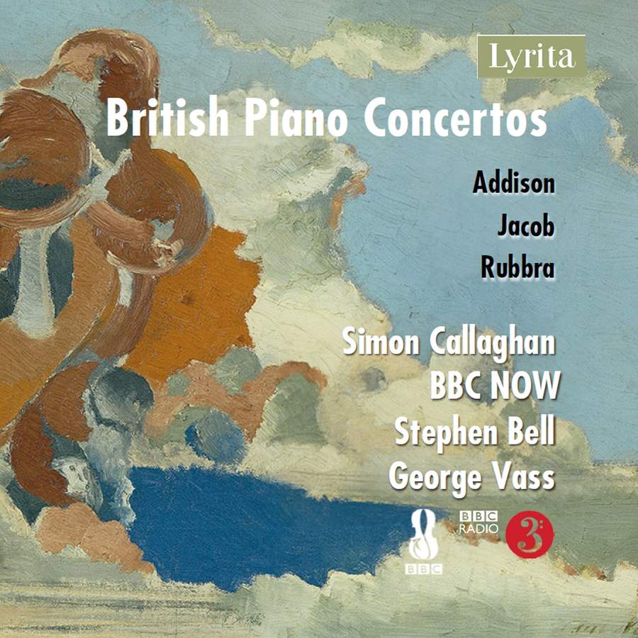 SRCD416. ADDISON; JACOB; RUBBRA British Piano Concertos Vol 2
