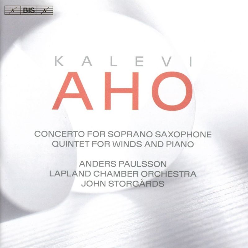 Review of AHO Concerto for Soprano Saxophone. Quintet