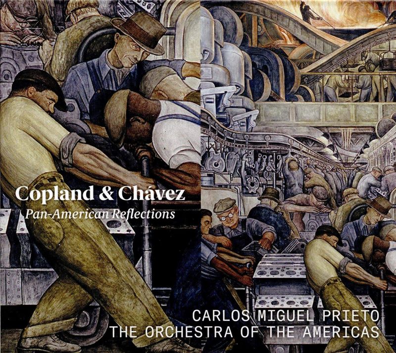 Review of CHÁVEZ Symphony No 2 COPLAND Symphony No 3 (Prieto)