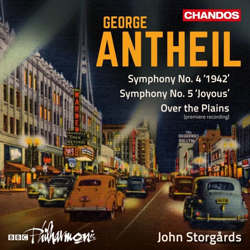 CHAN10941. ANTHEIL Symphonies Nos 4 & 5