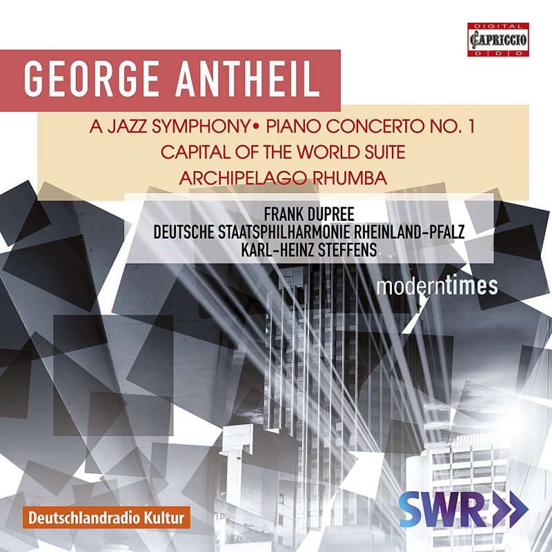 Review of ANTHEIL A Jazz Symphony. Piano Concerto No 1