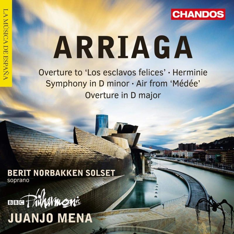 CHAN20077. ARRIAGA  Symphony in D minor. Overtures (Mena)