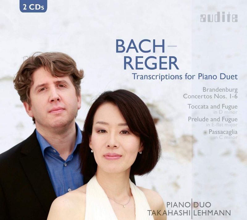 Review of BACH; REGER Brandenburg Concertos (PianoDuo Takahashi|Lehmann)