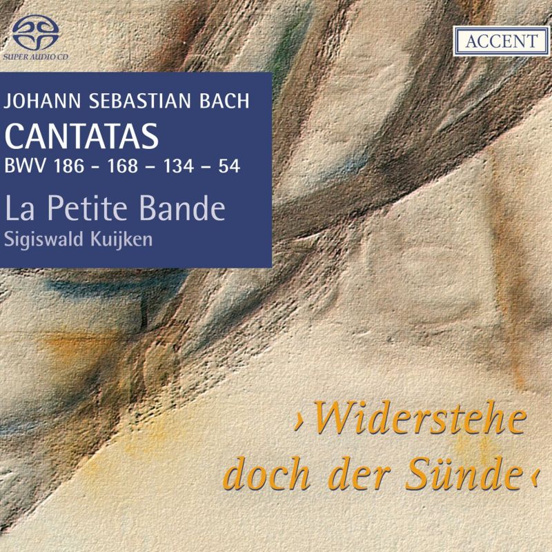 Review of JS BACH Cantatas Nos 186, 168, 134 & 54 