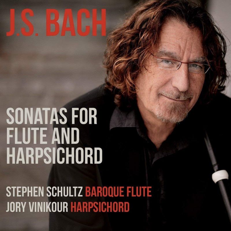 CD1295. JS BACH Sonatas for Flute and Harpsichord (Schulz & Vinikour)