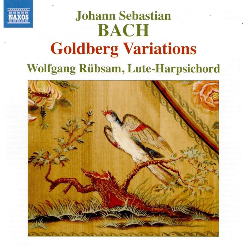 8 573921. JS BACH Goldberg Variations (Rübsam)