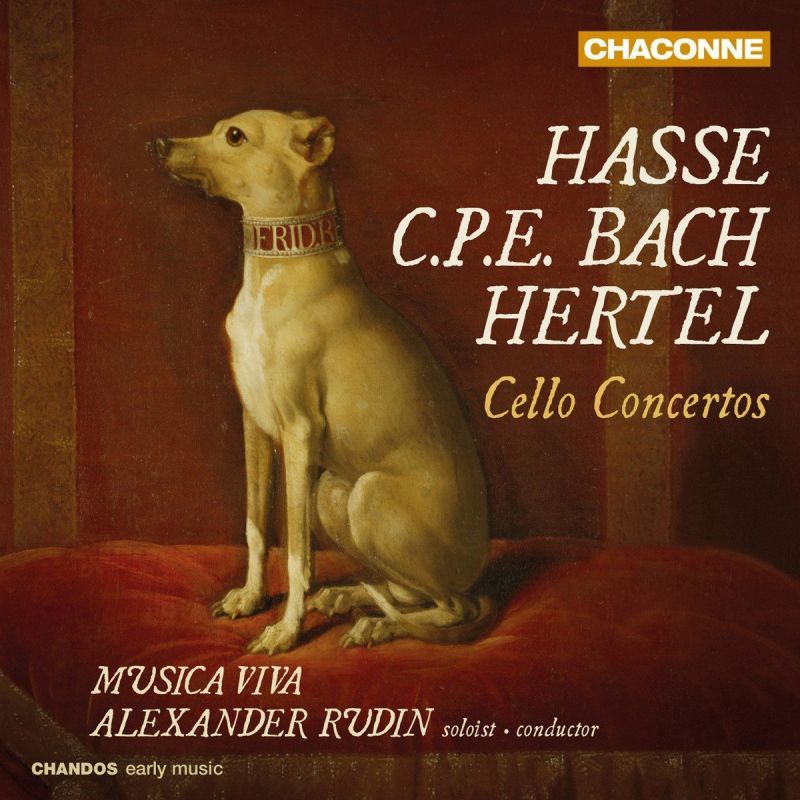 CHAN0813. CPE BACH; HASSE; HERTEL Cello Concertos