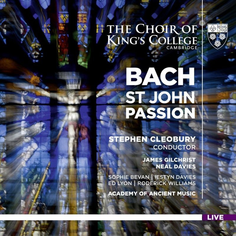 Review of JS BACH St John Passion (Live)