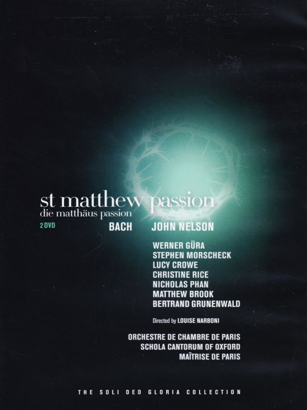 Review of BACH St Matthew Passion