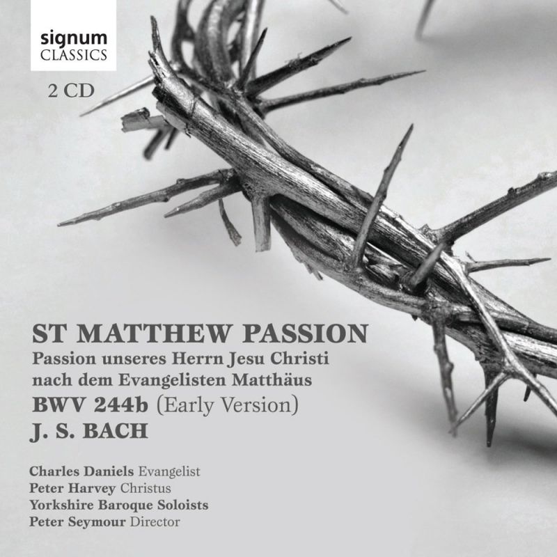 Review of JS BACH St Matthew Passion