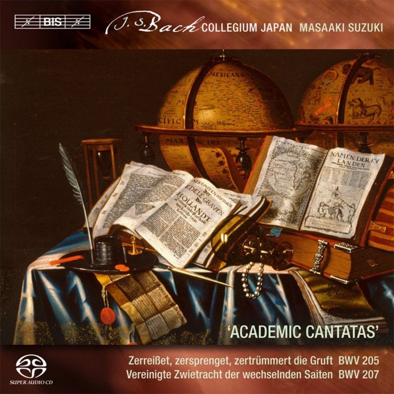 BIS2001. JS BACH Cantatas Nos 205 & 207