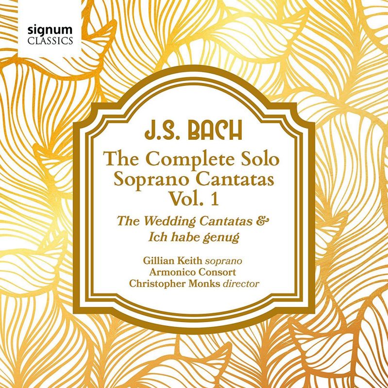 Review of JS BACH Complete Solo Soprano Cantatas Vol 1