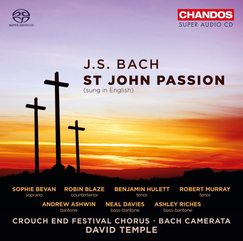 Review of JS BACH St John Passion (sung in English)