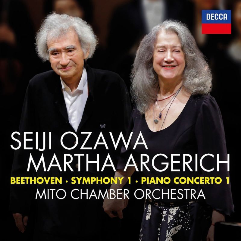 Review of BEETHOVEN Symphony No 1. Piano Concerto No 1 (Argerich)