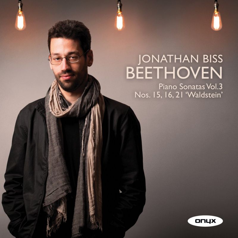 ONYX4115. BEETHOVEN Piano Sonatas Nos 15, 16 & 21. Jonathan Biss